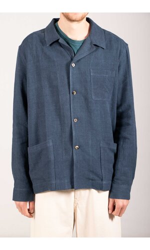 De Bonne Facture De Bonne Facture Jacke / Painter's Jacket / Blau De Bonne Facture De Bonne Facture Jacke / Painter's Jacket / Blau