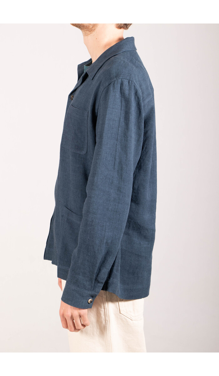 De Bonne Facture De Bonne Facture Jacke / Painter's Jacket / Blau De Bonne Facture De Bonne Facture Jacke / Painter's Jacket / Blau