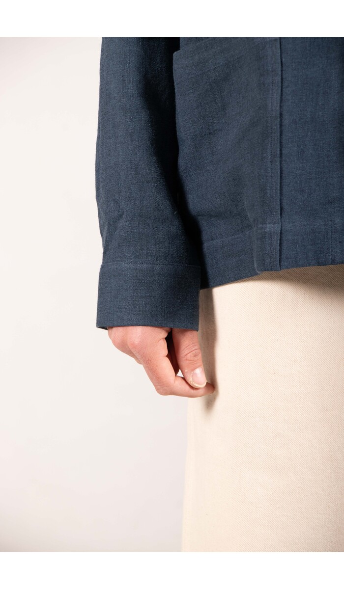 De Bonne Facture De Bonne Facture Jacke / Painter's Jacket / Blau De Bonne Facture De Bonne Facture Jacke / Painter's Jacket / Blau
