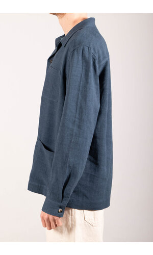 De Bonne Facture De Bonne Facture Jacke / Painter's Jacket / Blau De Bonne Facture De Bonne Facture Jacke / Painter's Jacket / Blau