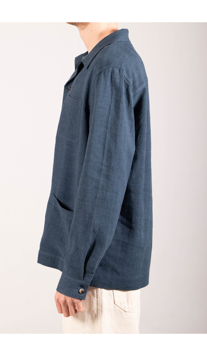 De Bonne Facture De Bonne Facture Jacke / Painter's Jacket / Blau De Bonne Facture De Bonne Facture Jacke / Painter's Jacket / Blau