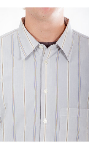 Universal Works Universal Works Overhemd / Square Pocket Shirt / Duif Universal Works Universal Works Overhemd / Square Pocket Shirt / Duif