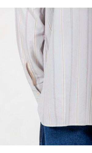 Universal Works Universal Works Overhemd / Square Pocket Shirt / Duif Universal Works Universal Works Overhemd / Square Pocket Shirt / Duif