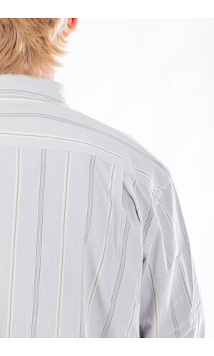 Universal Works Universal Works Overhemd / Square Pocket Shirt / Duif Universal Works Universal Works Overhemd / Square Pocket Shirt / Duif