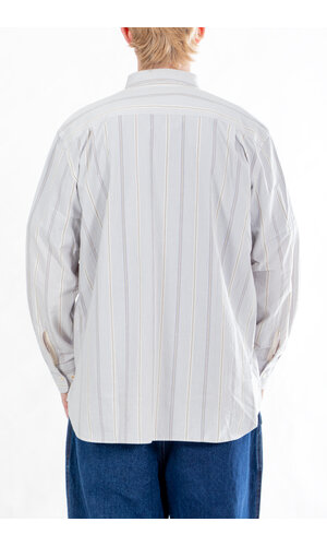 Universal Works Universal Works Overhemd / Square Pocket Shirt / Duif Universal Works Universal Works Overhemd / Square Pocket Shirt / Duif