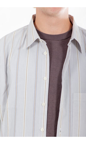 Universal Works Universal Works Overhemd / Square Pocket Shirt / Duif Universal Works Universal Works Overhemd / Square Pocket Shirt / Duif