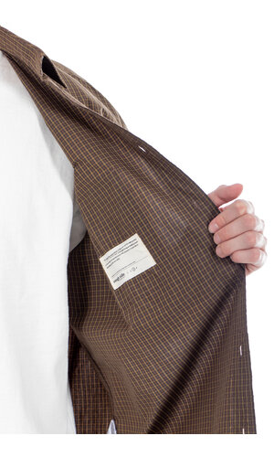 Rough Side Rough Side Overhemd / Primary Shirt / Bruine Ruit