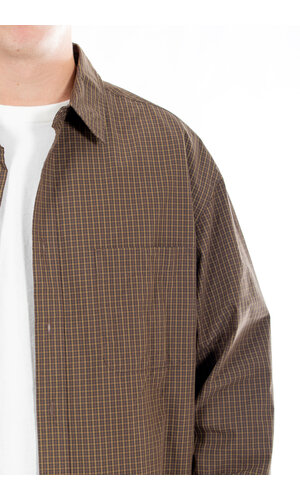 Rough Side Rough Side Overhemd / Primary Shirt / Bruine Ruit
