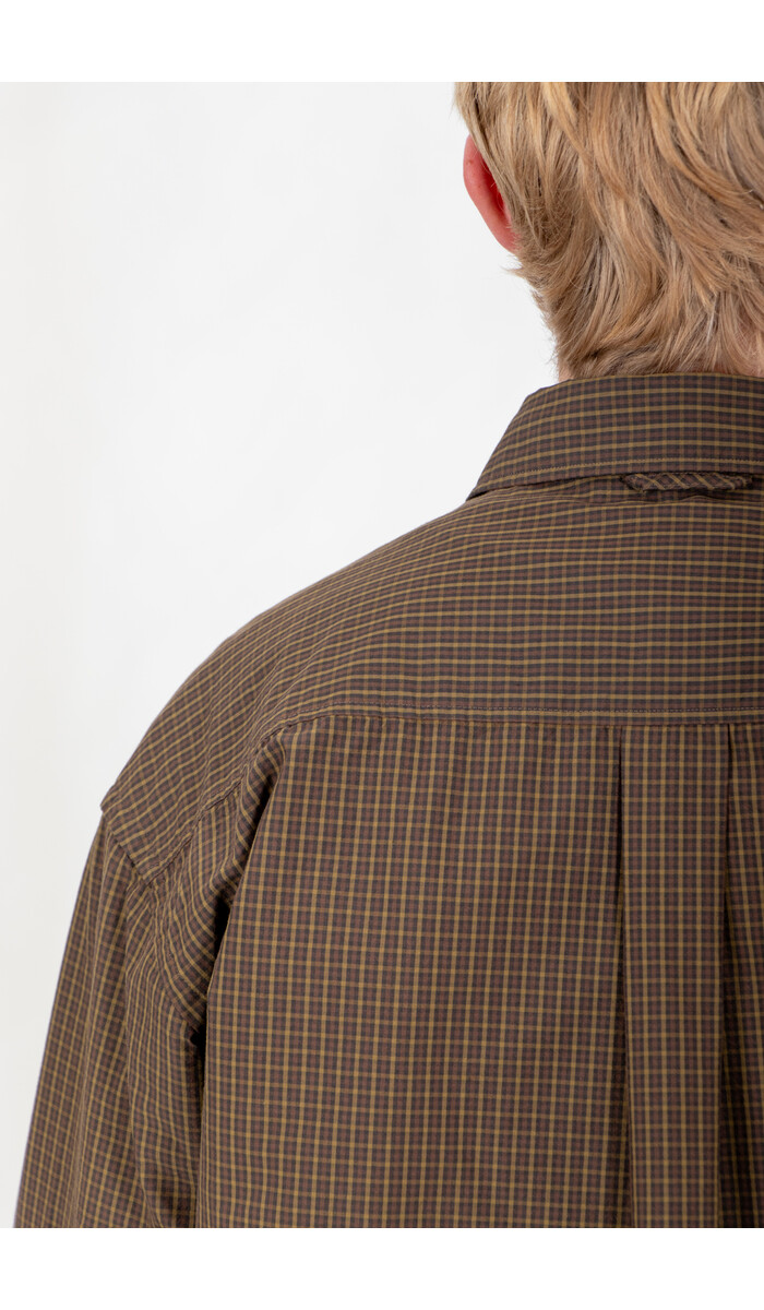 Rough Side Rough Side Overhemd / Primary Shirt / Bruine Ruit