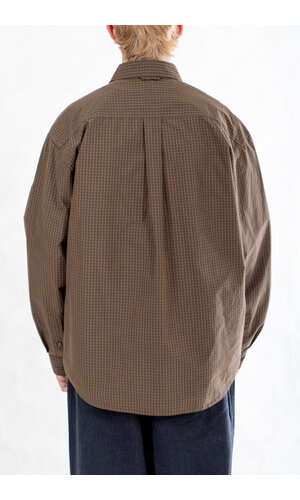 Rough Side Rough Side Overhemd / Primary Shirt / Bruine Ruit