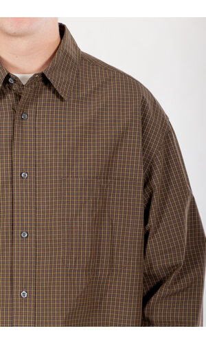 Rough Side Rough Side Overhemd / Primary Shirt / Bruine Ruit