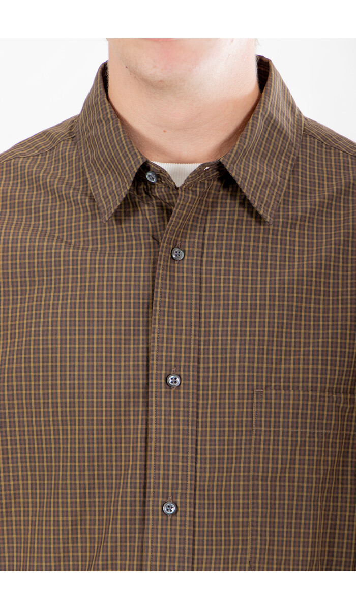 Rough Side Rough Side Overhemd / Primary Shirt / Bruine Ruit