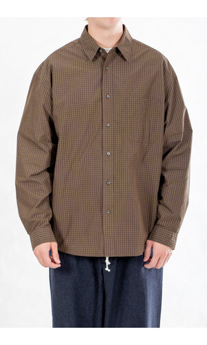 Rough Side Rough Side Overhemd / Primary Shirt / Bruine Ruit