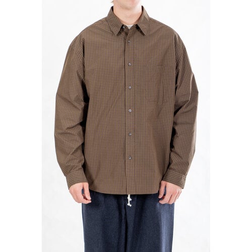 Rough Side Rough Side Overhemd / Primary Shirt / Bruine Ruit
