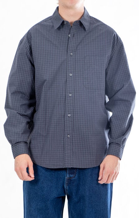 Rough Side Rough Side Hemd / Primary Shirt / Navy Karo Rough Side Rough Side Hemd / Primary Shirt / Navy Karo