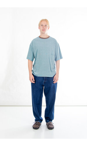 EEL EEL T-Shirt / Yururi Tee / Blauw
