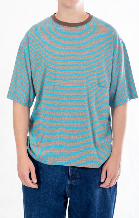 EEL EEL T-Shirt / Yururi Tee / Blauw EEL EEL T-Shirt / Yururi Tee / Blauw