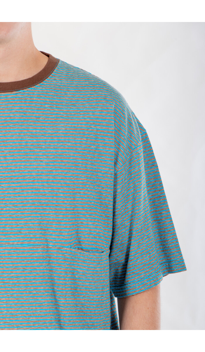 EEL EEL T-Shirt / Yururi Tee / Blauw