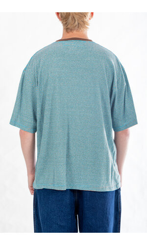 EEL EEL T-Shirt / Yururi Tee / Blauw