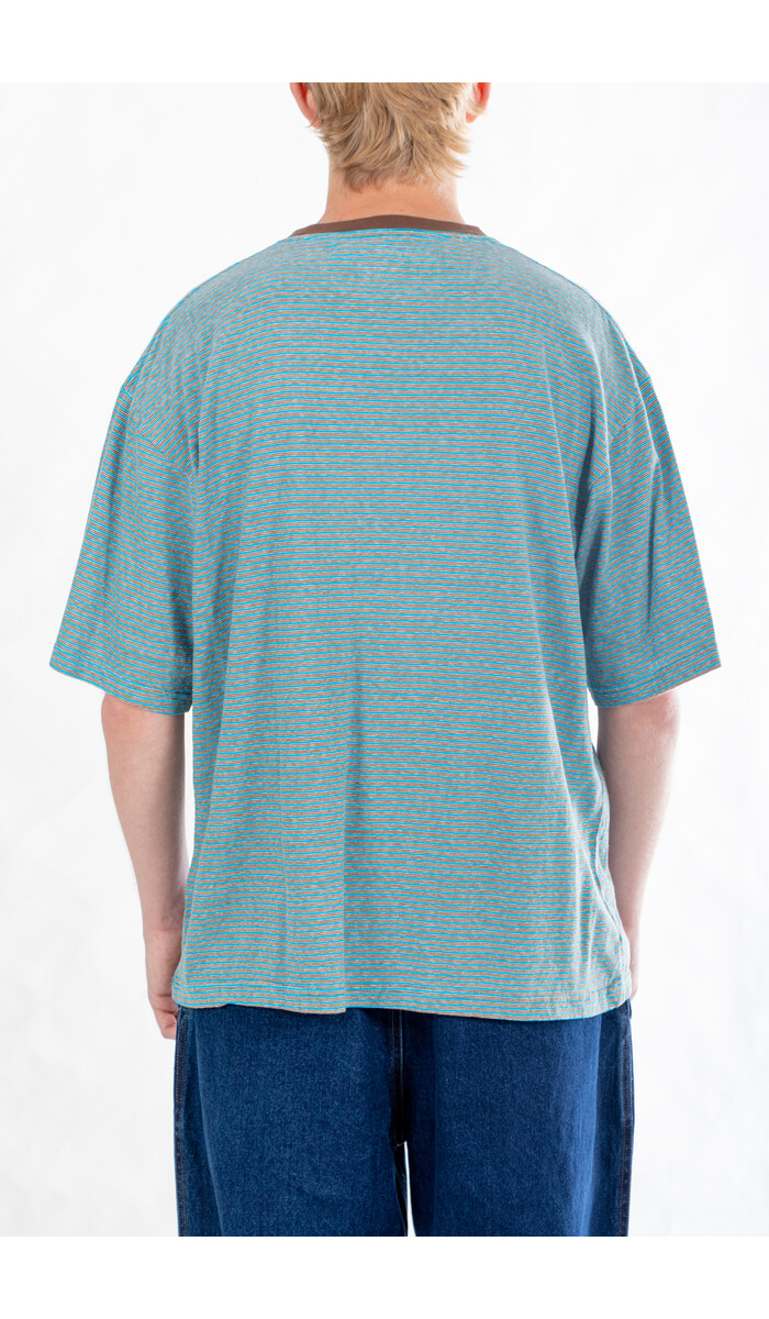 EEL EEL T-Shirt / Yururi Tee / Blauw