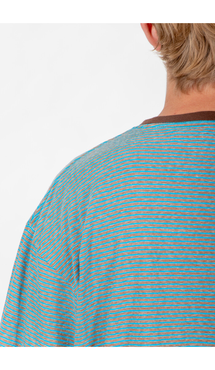 EEL EEL T-Shirt / Yururi Tee / Blauw