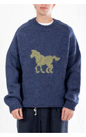 Cawley Trui / Horse Jumper / Denim Appel