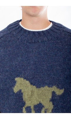 Cawley Cawley Trui / Horse Jumper / Denim Appel Cawley Cawley Trui / Horse Jumper / Denim Appel