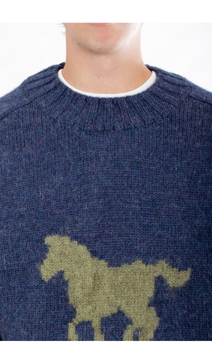 Cawley Cawley Trui / Horse Jumper / Denim Appel Cawley Cawley Trui / Horse Jumper / Denim Appel