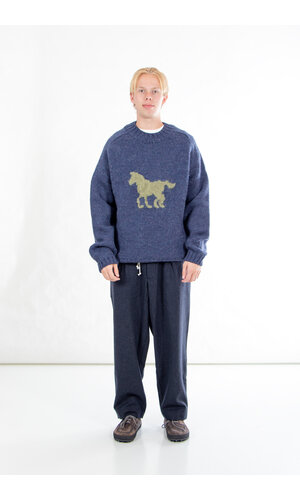 Cawley Cawley Trui / Horse Jumper / Denim Appel Cawley Cawley Trui / Horse Jumper / Denim Appel