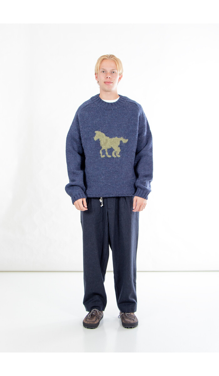 Cawley Cawley Trui / Horse Jumper / Denim Appel Cawley Cawley Trui / Horse Jumper / Denim Appel
