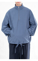 Cawley Overshirt / Miles Pullover / Blauwe Ruit
