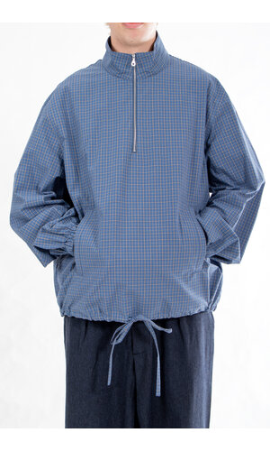 Cawley Cawley Overshirt / Miles Pullover / Blauwe Ruit