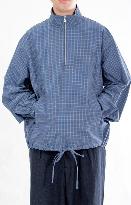 Cawley Cawley Overshirt / Miles Pullover / Blauwe Ruit