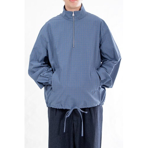 Cawley Cawley Overshirt / Miles Pullover / Blauwe Ruit