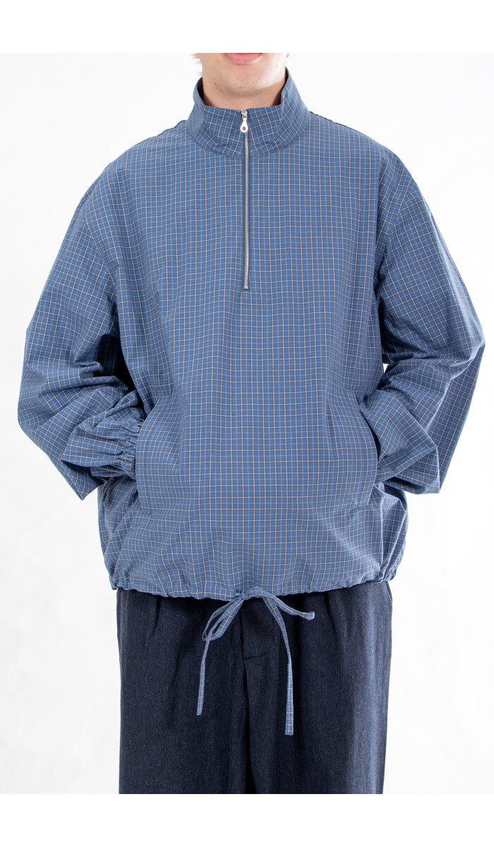 Cawley Cawley Overshirt / Miles Pullover / Blauwe Ruit