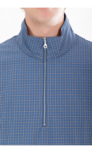 Cawley Cawley Overshirt / Miles Pullover / Blauwe Ruit