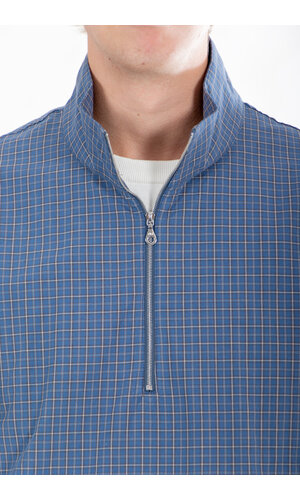 Cawley Cawley Overshirt / Miles Pullover / Blauwe Ruit