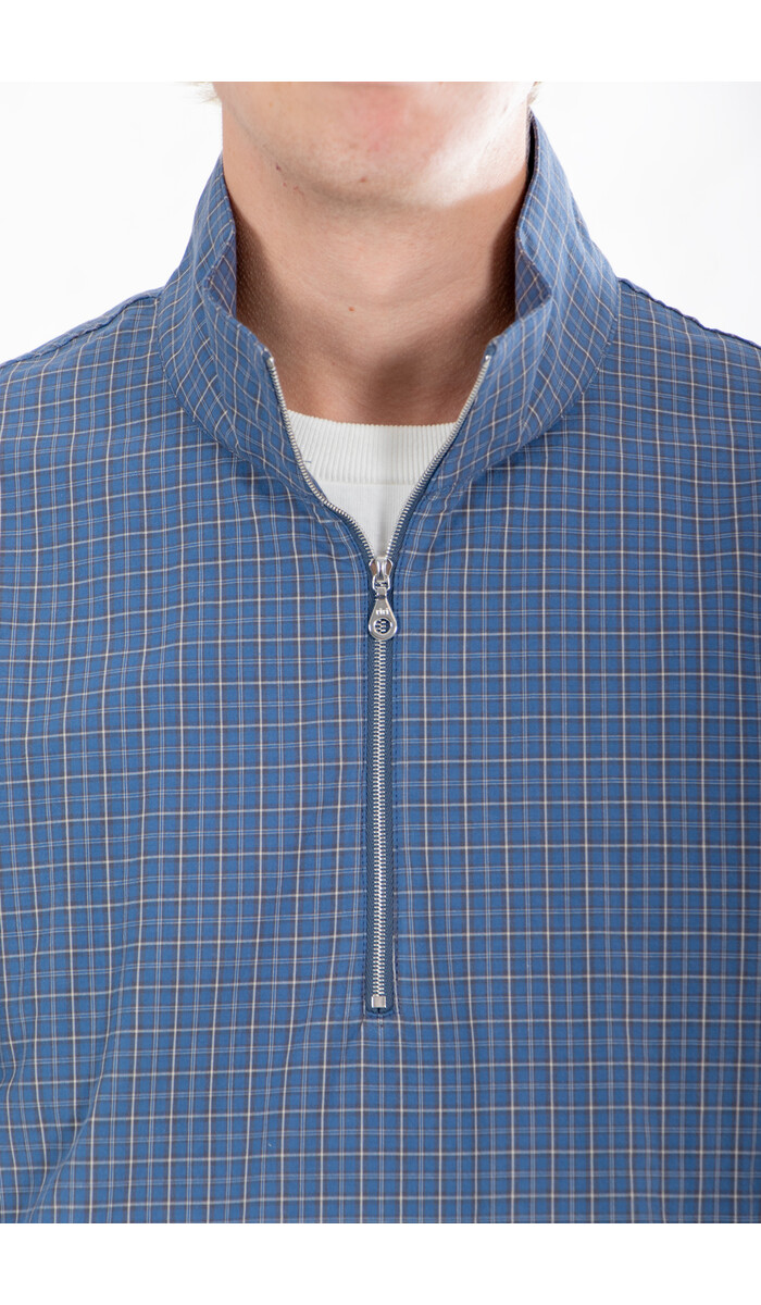 Cawley Cawley Overshirt / Miles Pullover / Blauwe Ruit