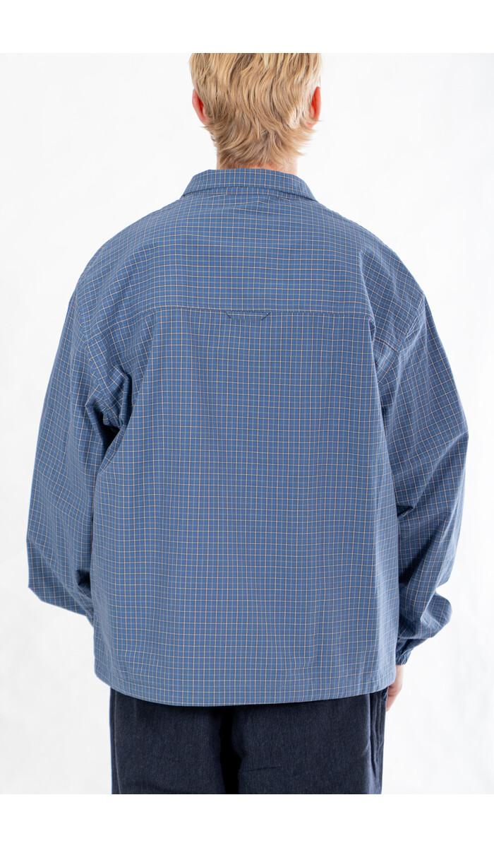 Cawley Cawley Overshirt / Miles Pullover / Blauwe Ruit