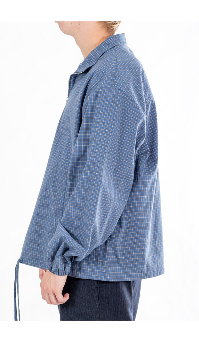 Cawley Cawley Overshirt / Miles Pullover / Blauwe Ruit