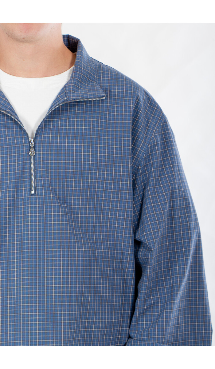 Cawley Cawley Overshirt / Miles Pullover / Blauwe Ruit