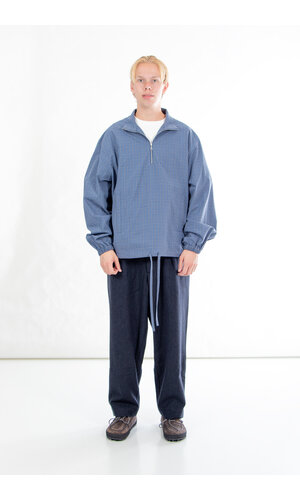 Cawley Cawley Overshirt / Miles Pullover / Blauwe Ruit