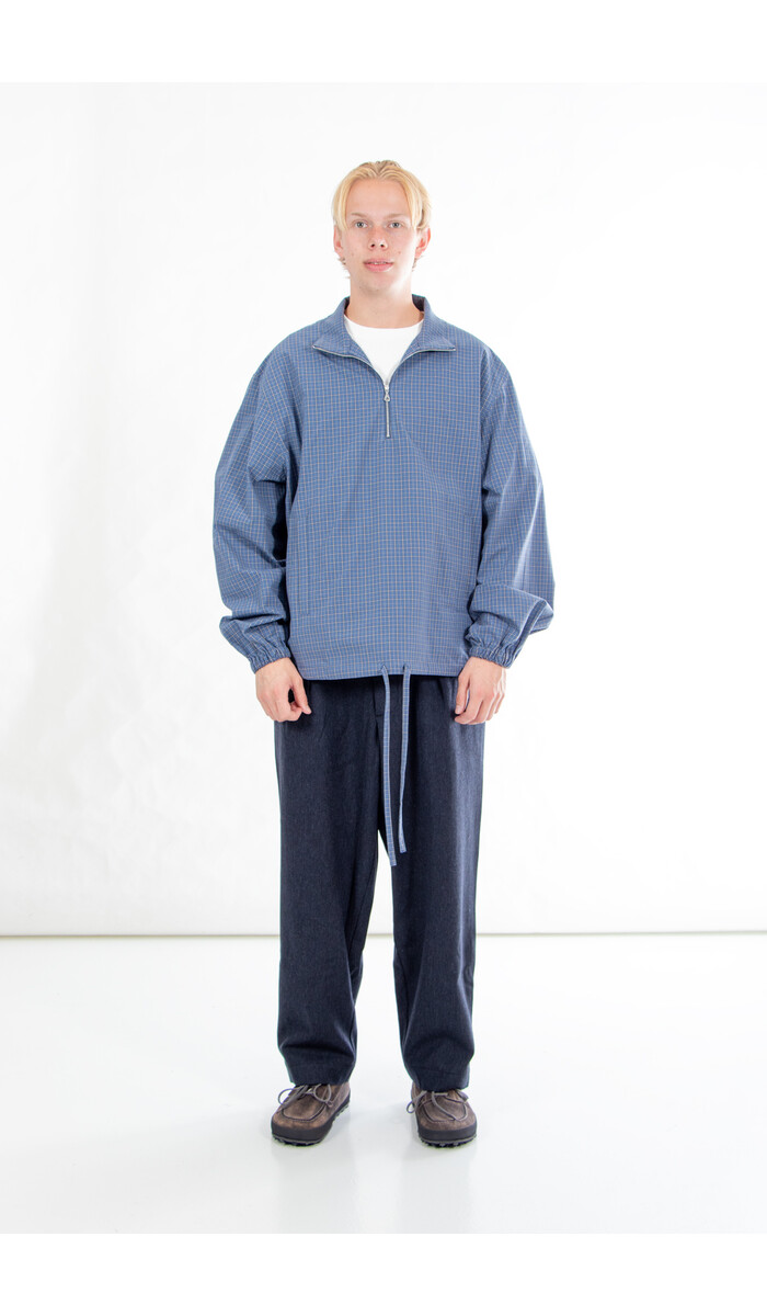 Cawley Cawley Overshirt / Miles Pullover / Blauwe Ruit