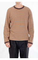 Cawley T-shirt / Japanese Striped Jersey / Karamel