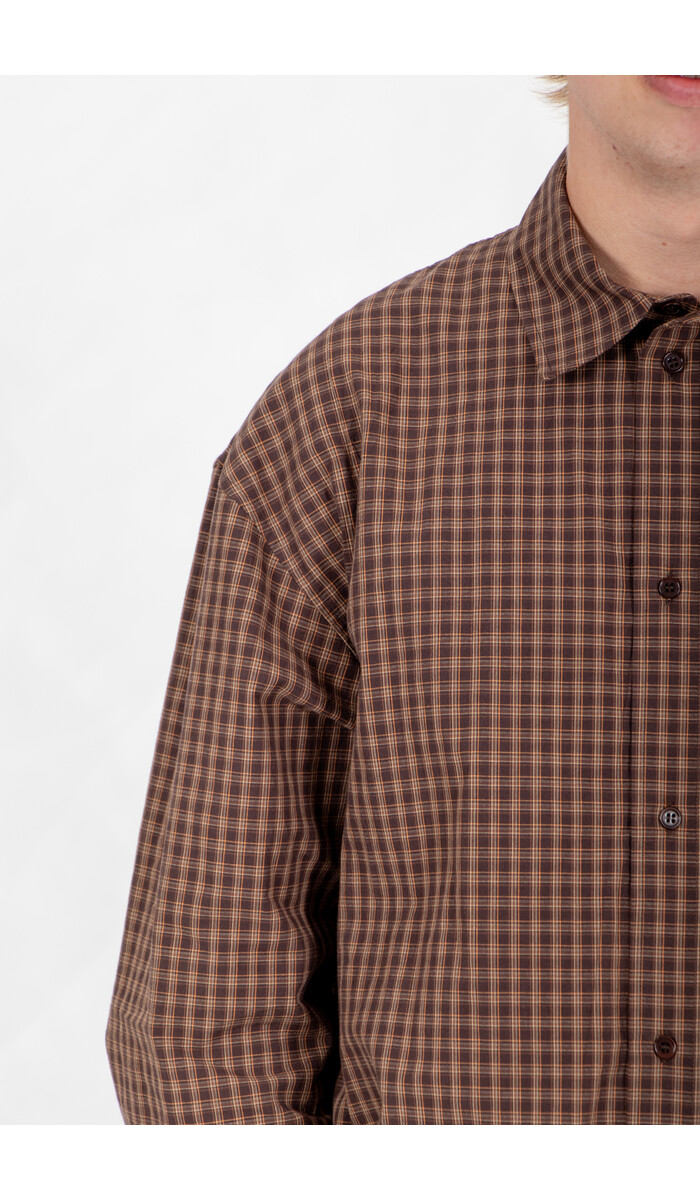 Cawley Cawley Overhemd / Dennis Shirt / Chocolade Wortel Cawley Cawley Overhemd / Dennis Shirt / Chocolade Wortel