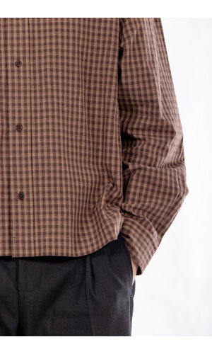 Cawley Cawley Overhemd / Dennis Shirt / Chocolade Wortel Cawley Cawley Overhemd / Dennis Shirt / Chocolade Wortel