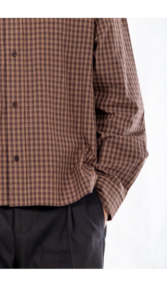 Cawley Cawley Overhemd / Dennis Shirt / Chocolade Wortel Cawley Cawley Overhemd / Dennis Shirt / Chocolade Wortel