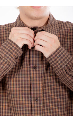 Cawley Cawley Overhemd / Dennis Shirt / Chocolade Wortel Cawley Cawley Overhemd / Dennis Shirt / Chocolade Wortel