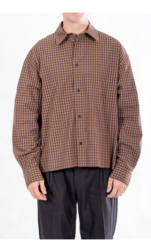 Cawley Cawley Overhemd / Dennis Shirt / Chocolade Wortel Cawley Cawley Overhemd / Dennis Shirt / Chocolade Wortel