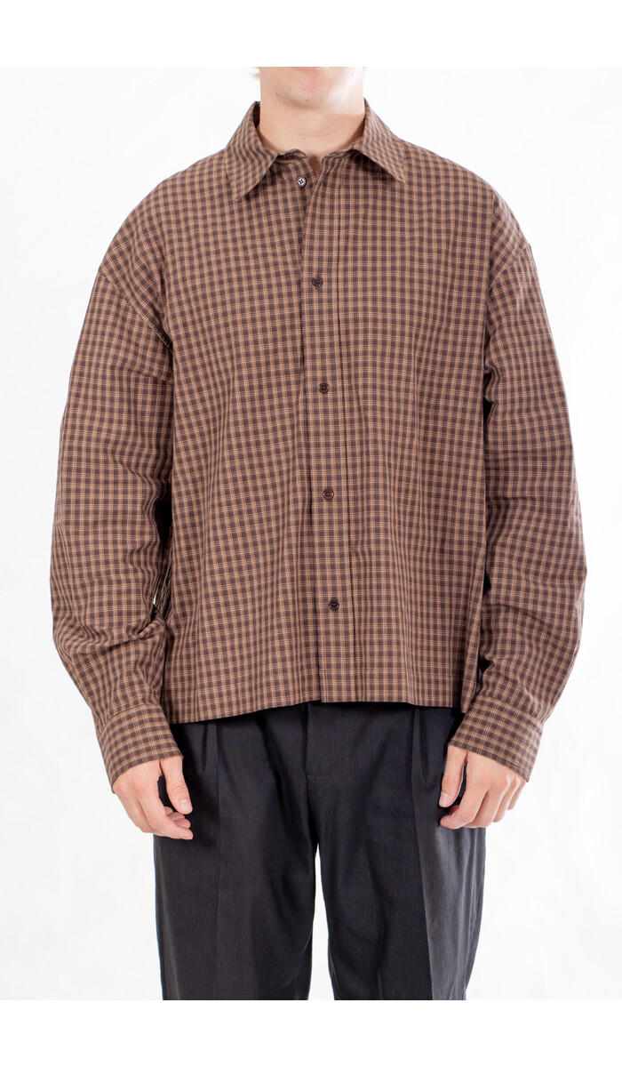 Cawley Cawley Overhemd / Dennis Shirt / Chocolade Wortel Cawley Cawley Overhemd / Dennis Shirt / Chocolade Wortel